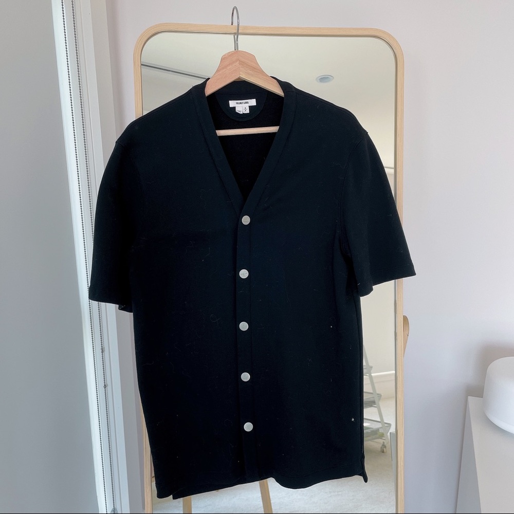 Helmut Lang short sleeve cardigan